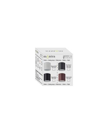 KANDANCHU * FOCO SUPERFICIE IP54 1L*GU10  NEGRO